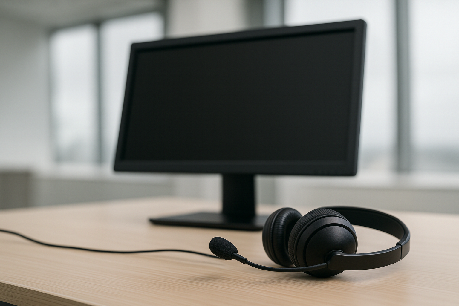 Technicien d’InfoXtreme offrant du soutien sur un système de téléphonie IP
